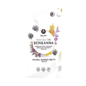 Ben & Anna - Αφρόλουτρο σε Ταμπλέτες - 24τεμ. - Velvet