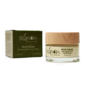 Sapon - 24ωρη αντιγηραντική κρέμα προσώπου 50ml - Rich Face Cream