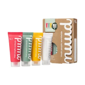 Nuud - Vegan αποσμητικό - Deodorant Cream Family Pack 4 x 20ml