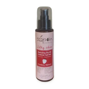 Sapon - Organic Dry Oil Strawberry - Ξηρό λάδι σώματος με άρωμα φράουλα 100ml