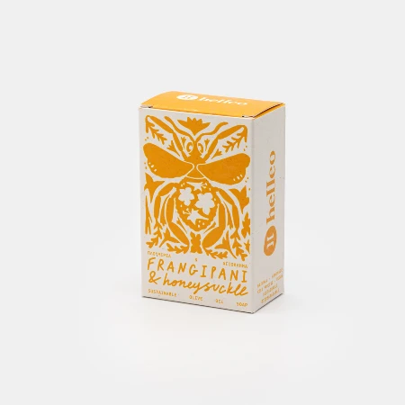 Helleo - Σαπούνι στερεό 125gr - Πλουμέρια και Αγιόκλημα