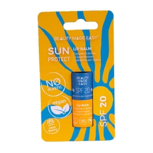 Beauty Made Easy - Paper tube Lip balm Sun Protect 5,5gr - SPF20