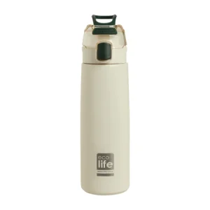 Ecolife - Ανοξείδωτο Μπουκάλι Θερμός με Infuser 550ml - White