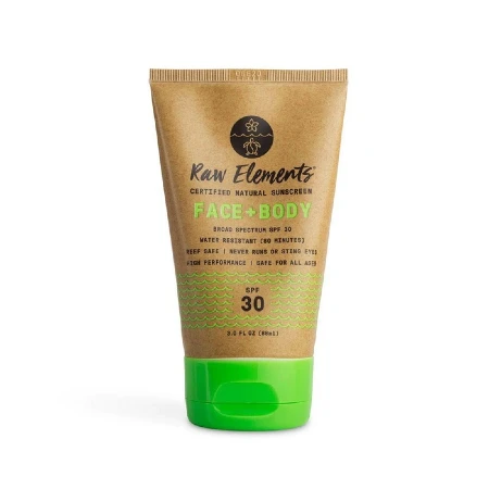 Raw Elements - Φυσικό Αντηλιακό για σώμα & πρόσωπο SPF 30 -Tube Travel Size 29,5ml