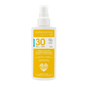 Alphanova - Αντηλιακό Spray σώματος Family SPF 30 με Άρωμα Monoi 125ml
