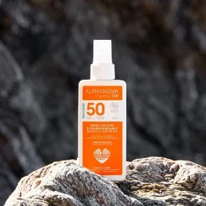 Alphanova - Αντηλιακό Spray σώματος Family SPF 50 με Άρωμα Monoi