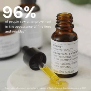 Evolve Organic Beauty - Bio-Retinol + C Skin Booster Ορός προσώπου